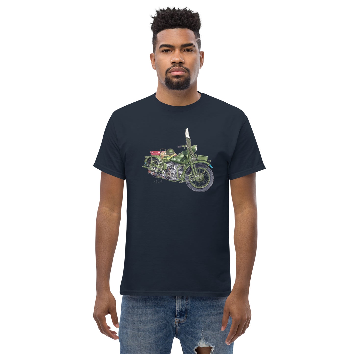 WLC Model 42 HD Motorcycle Men's classic tee