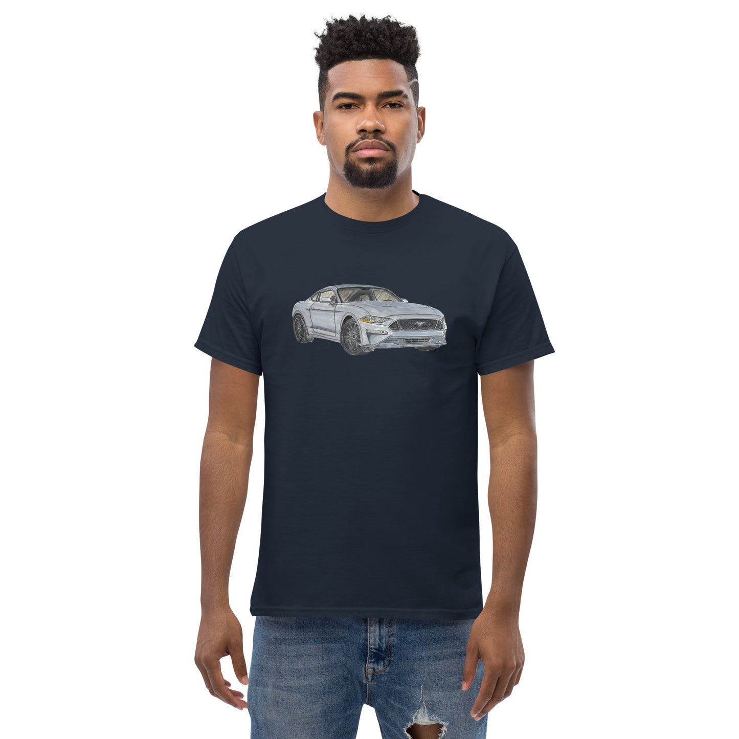 2021 FM GT350 Silver Men's classic tee