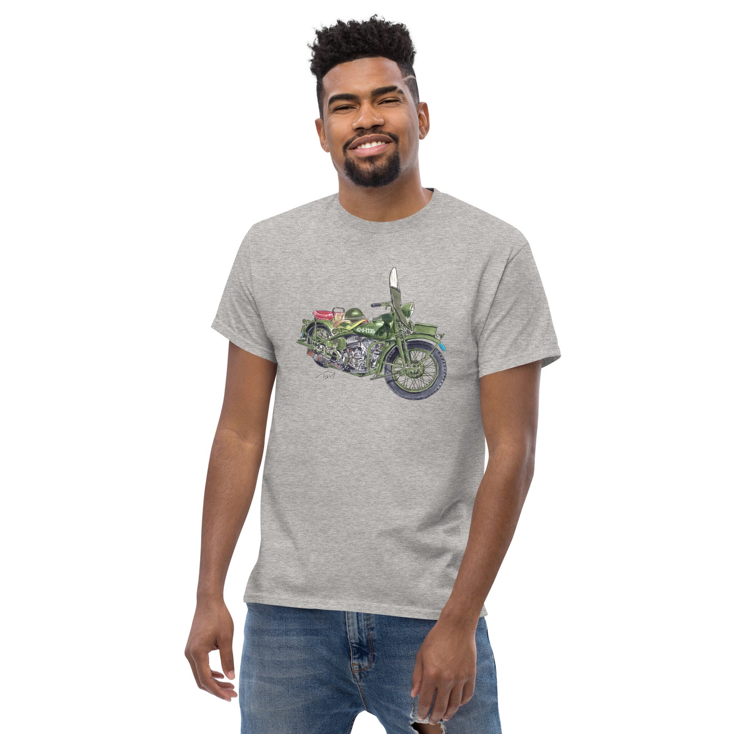 WLC Model 42 HD Motorcycle Men's classic tee