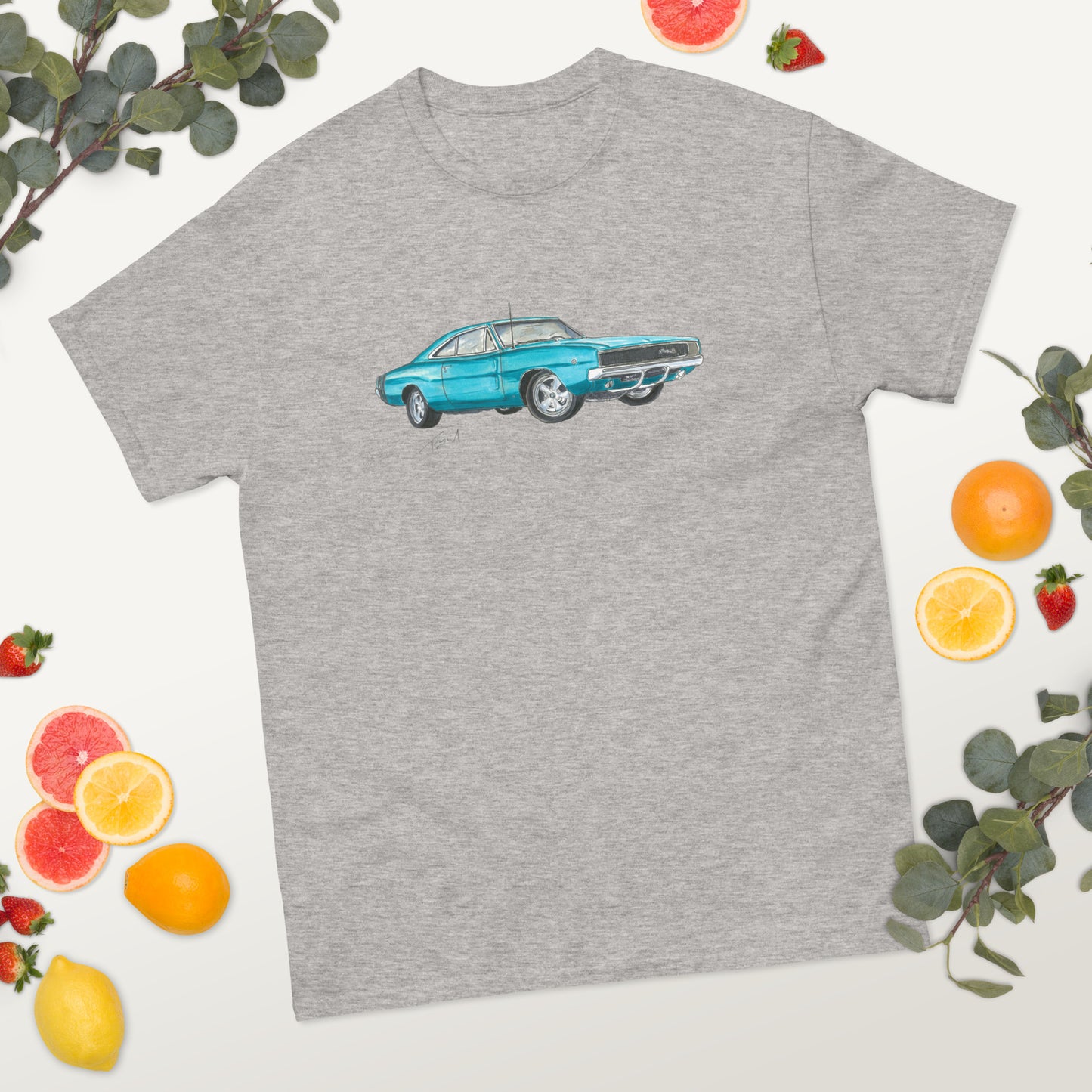 1968 Charger Blue Men's classic tee