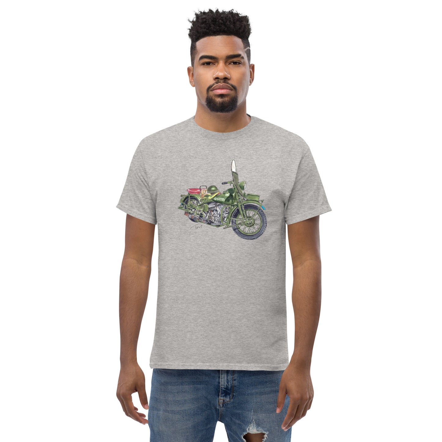 WLC Model 42 HD Motorcycle Men's classic tee