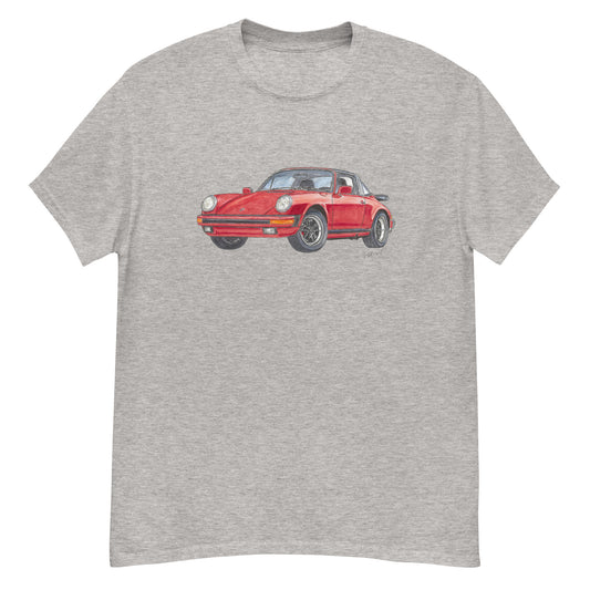 1975 911 Targa Red Men's classic tee
