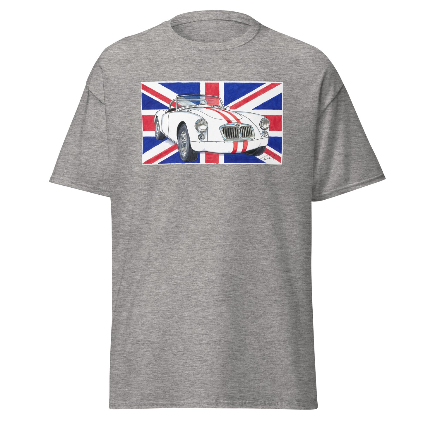 British 1962 MGA Union Jack Men's classic tee