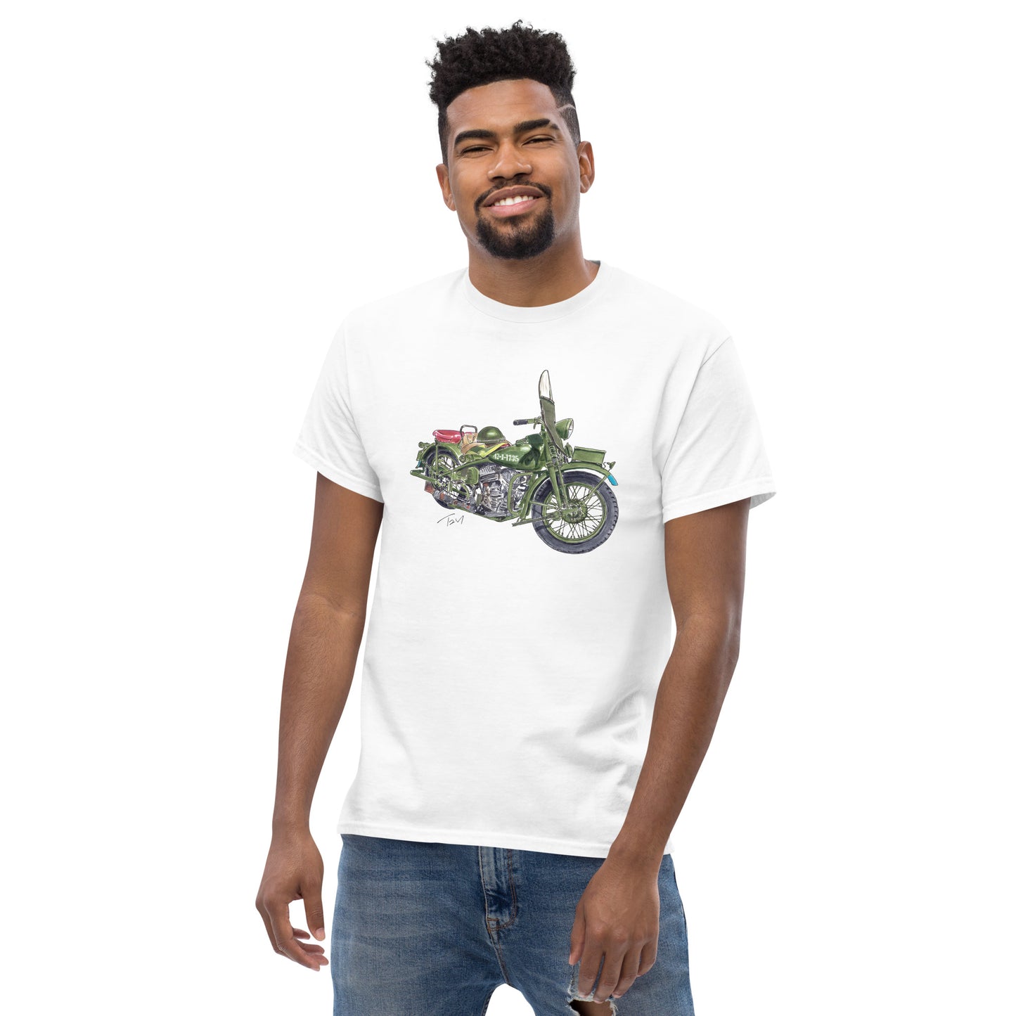 WLC Model 42 HD Motorcycle Men's classic tee