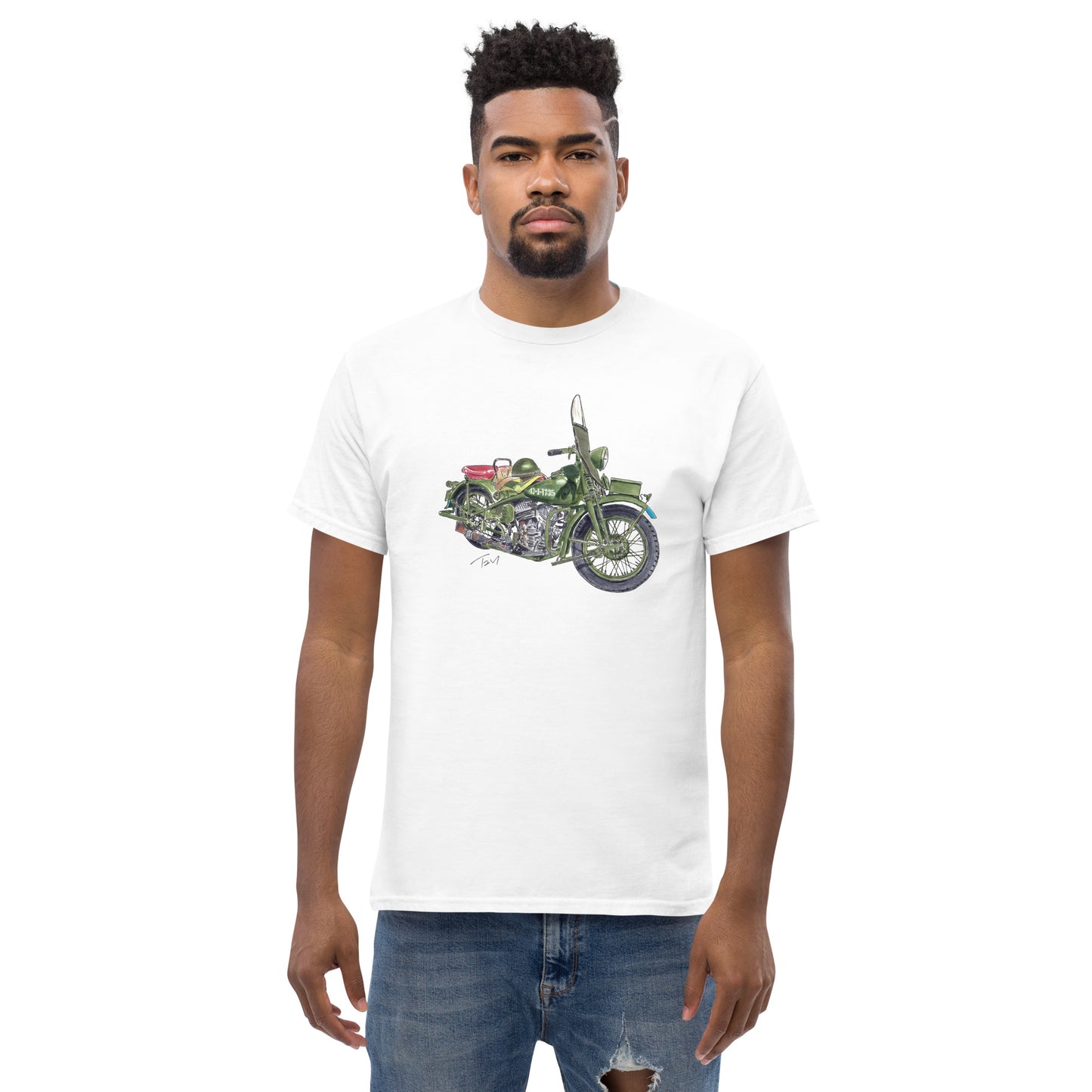 WLC Model 42 HD Motorcycle Men's classic tee