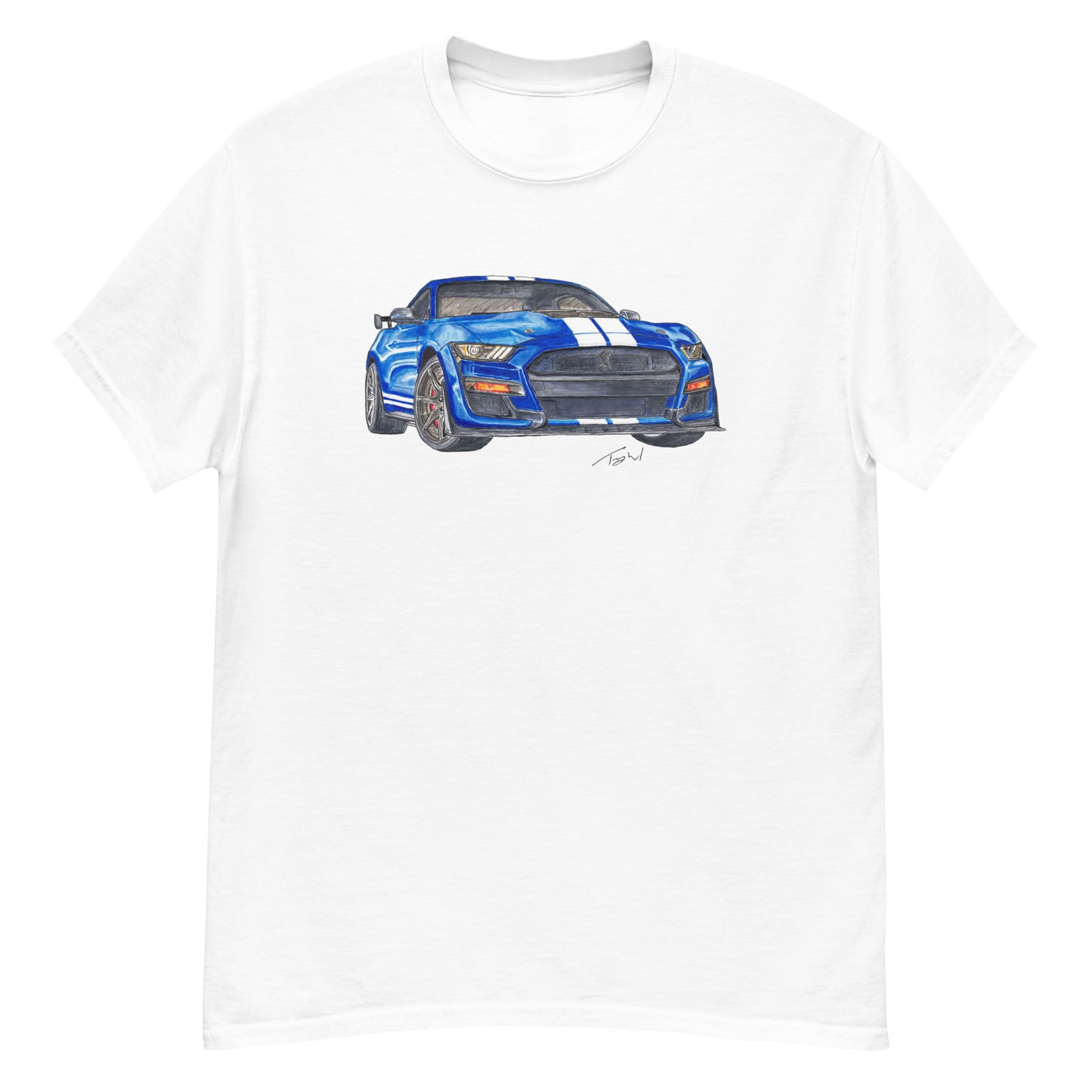 2020 M Shelby Blue Men's classic tee