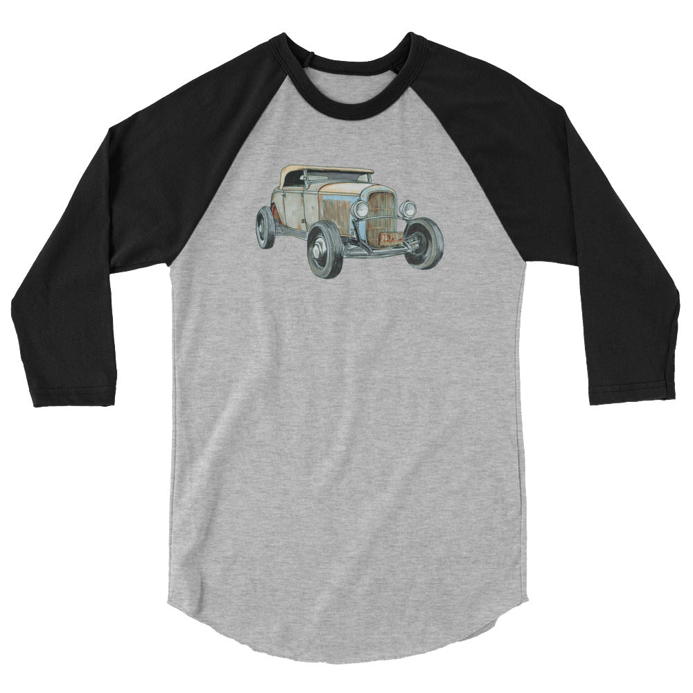 1932 F BF Roadster 3/4 sleeve raglan shirt