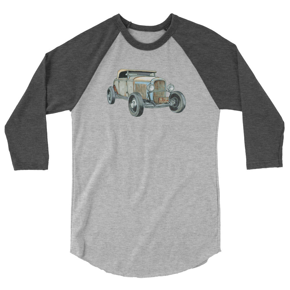 1932 F BF Roadster 3/4 sleeve raglan shirt