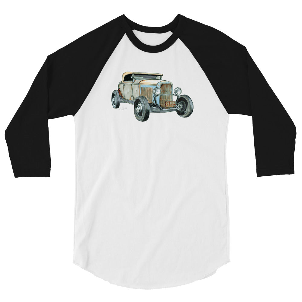 1932 F BF Roadster 3/4 sleeve raglan shirt