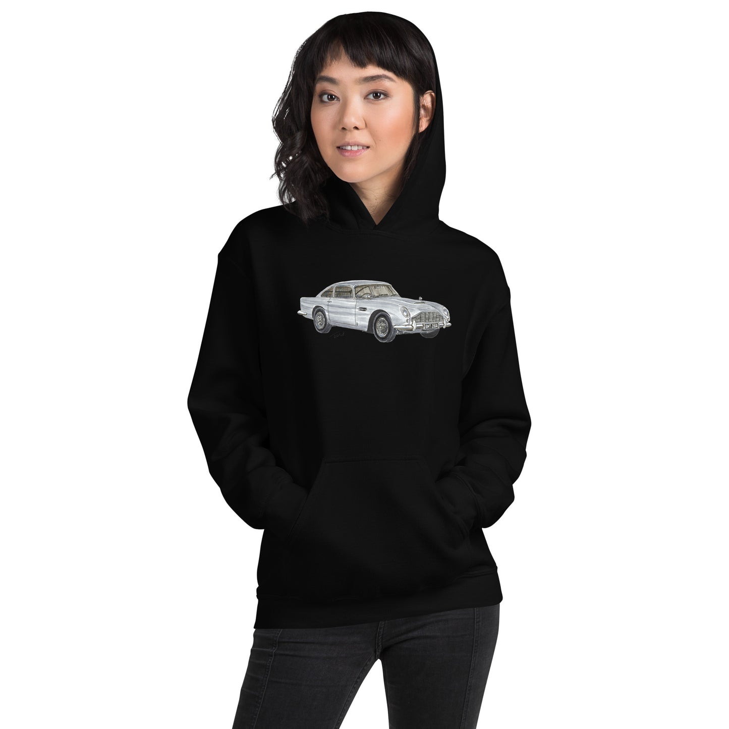 British 1965 AM DB5 Unisex Hoodie