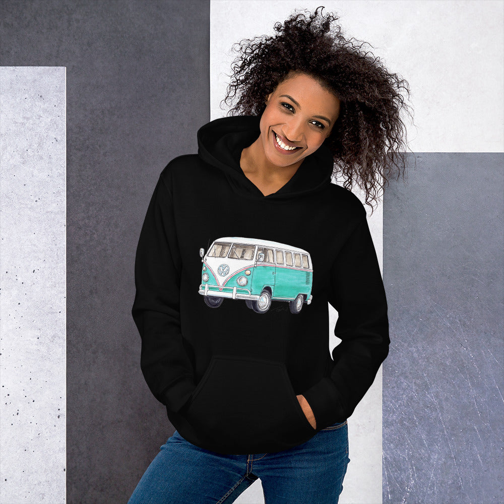 1967 Type2 Split Window Unisex Hoodie