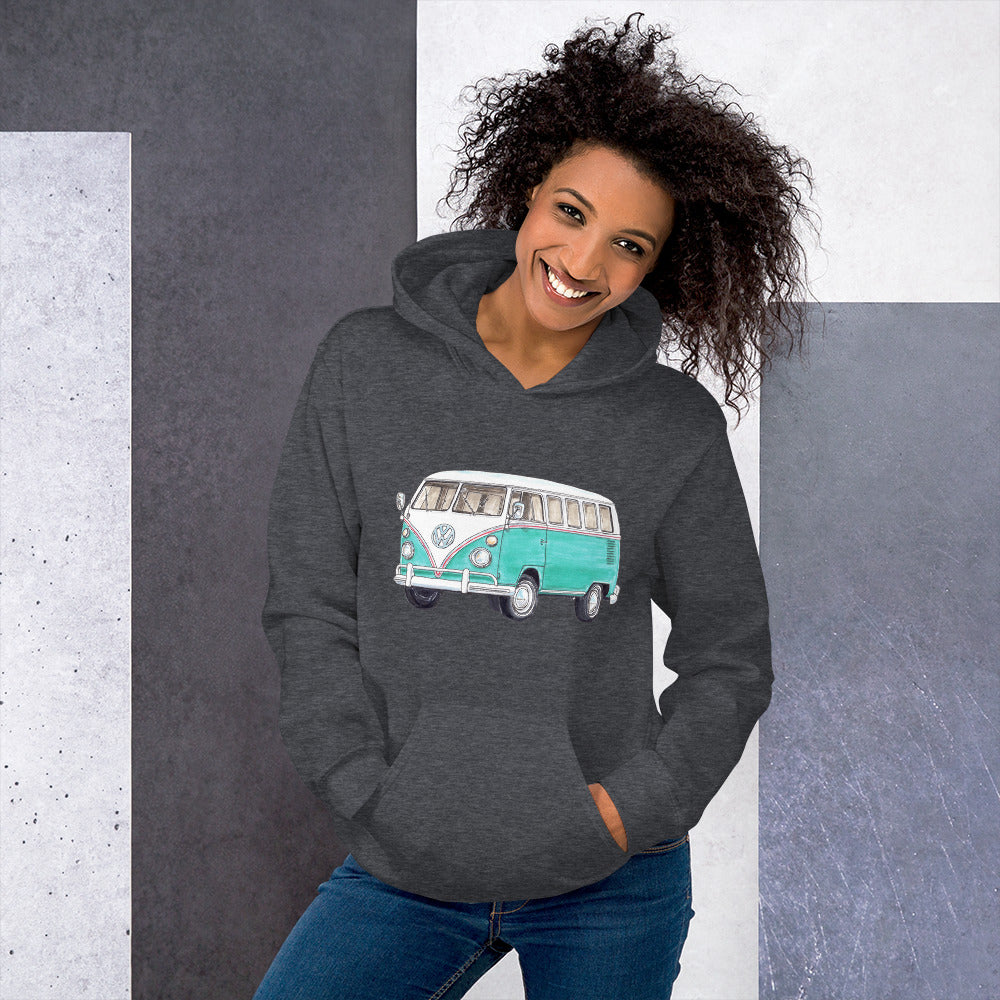 1967 Type2 Split Window Unisex Hoodie