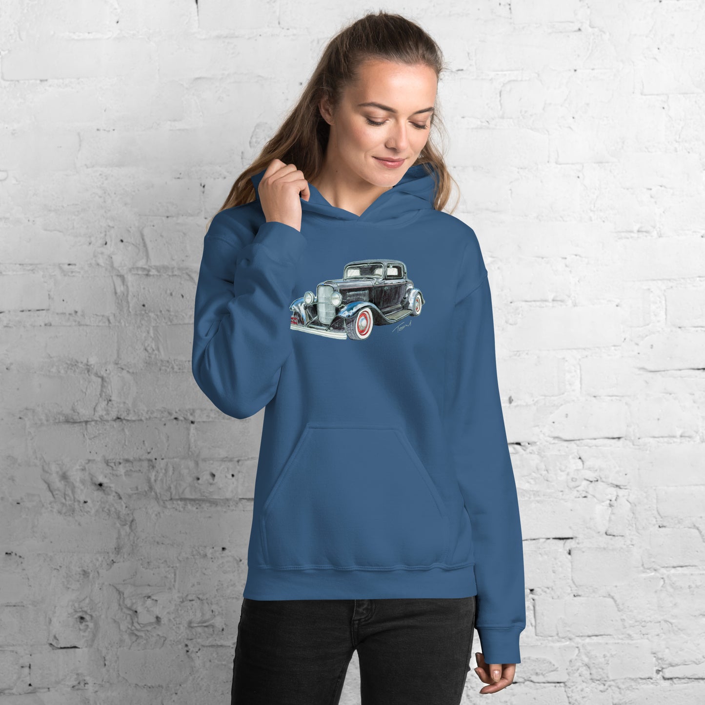 1932 F 3 Window Coupe Unisex Hoodie