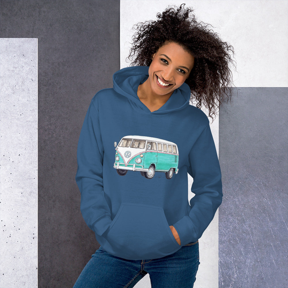 1967 Type2 Split Window Unisex Hoodie