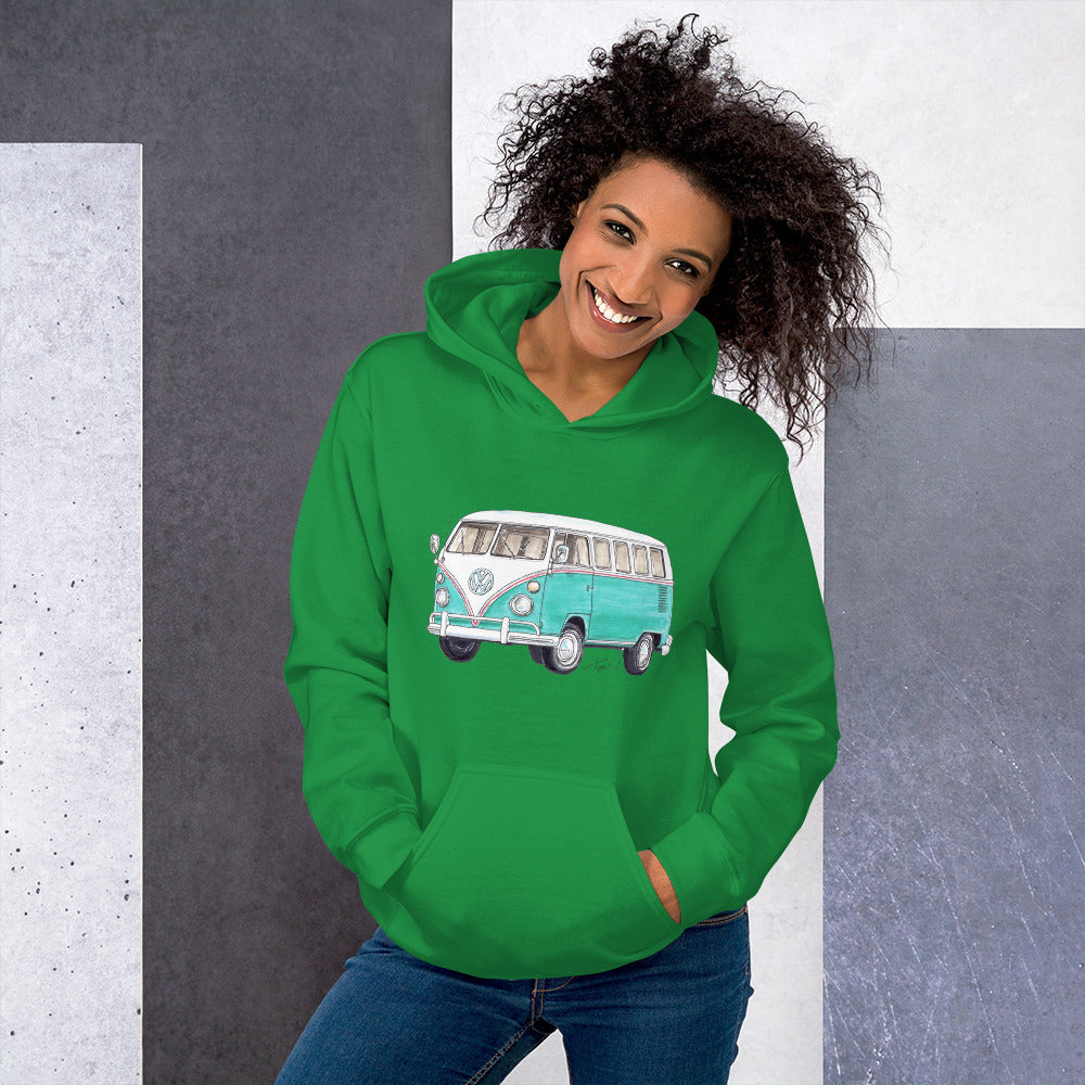 1967 Type2 Split Window Unisex Hoodie