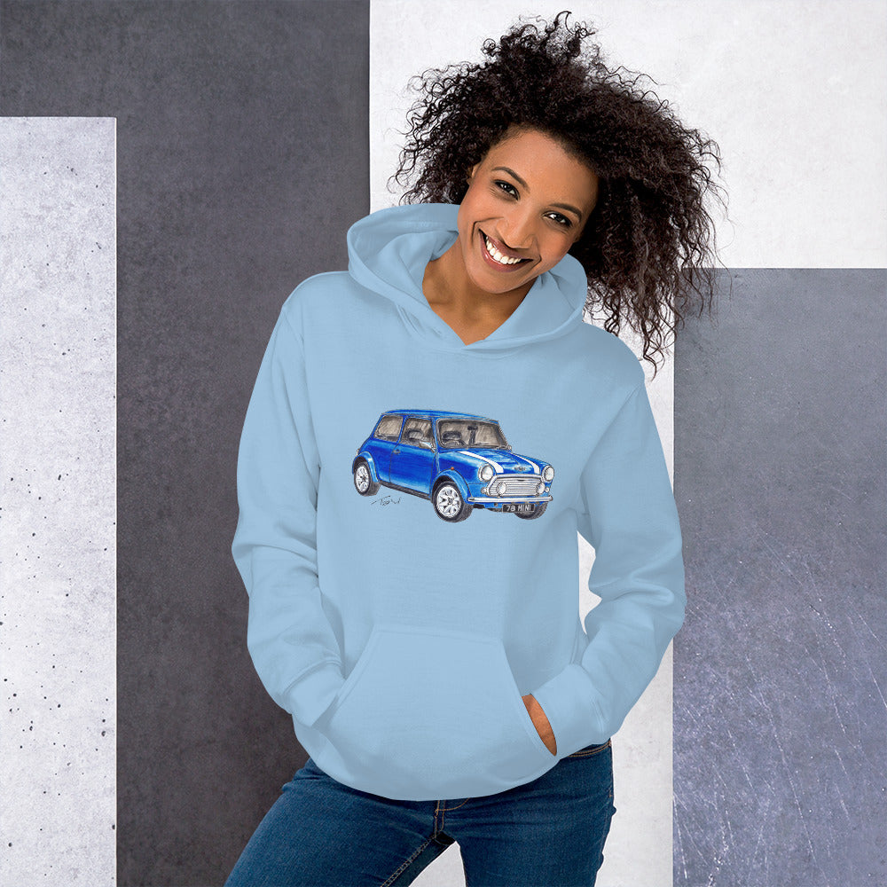 1978 M Cooper Blue Unisex Hoodie