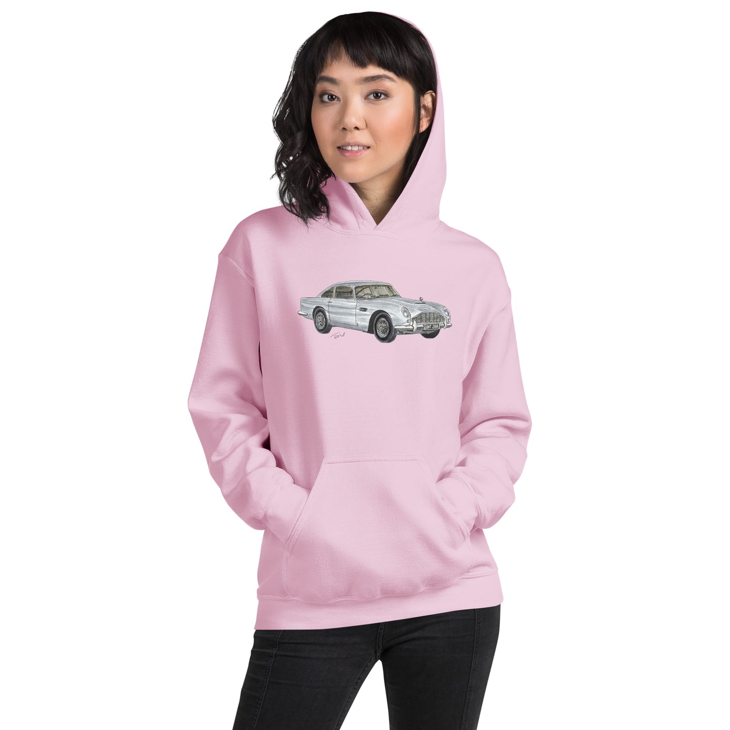 British 1965 AM DB5 Unisex Hoodie