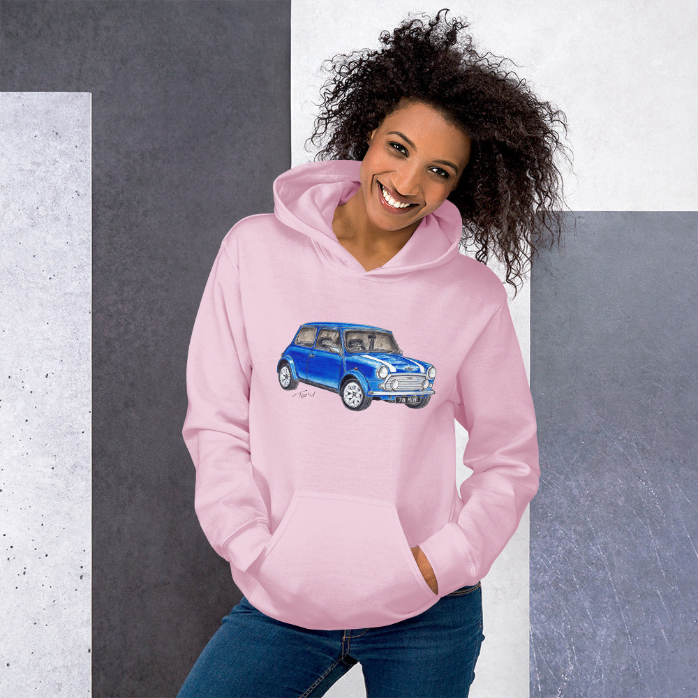 1978 M Cooper Blue Unisex Hoodie