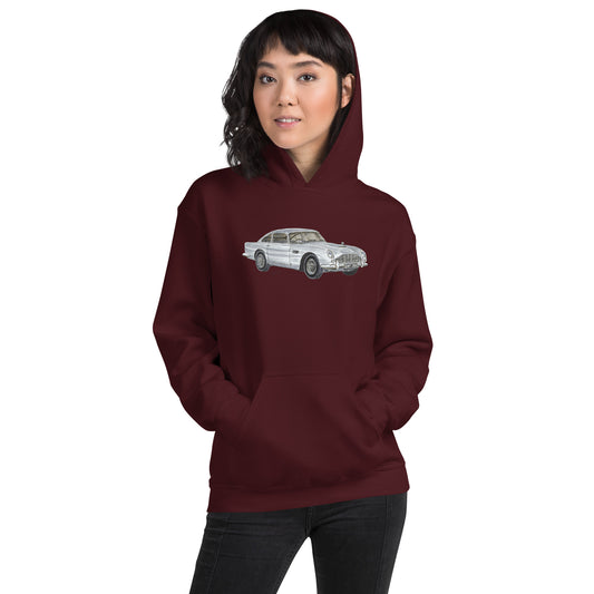 British 1965 AM DB5 Unisex Hoodie