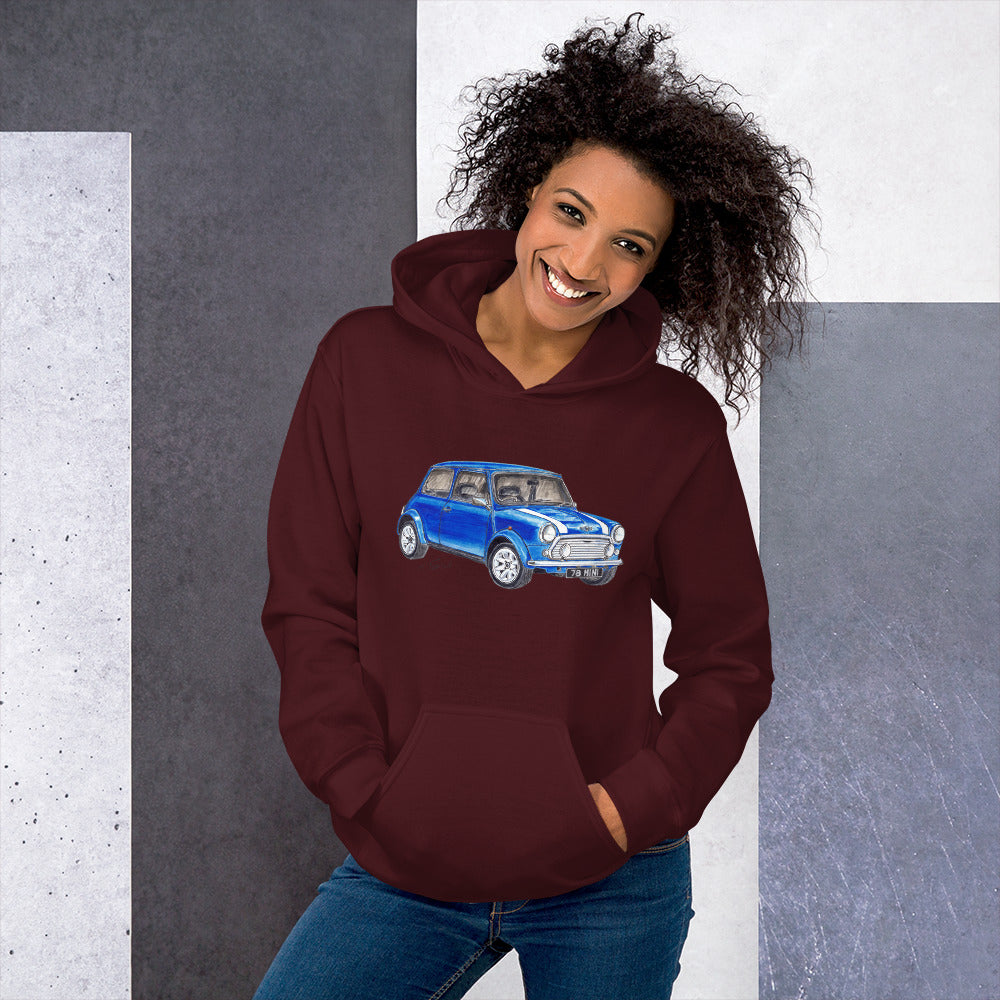 1978 M Cooper Blue Unisex Hoodie