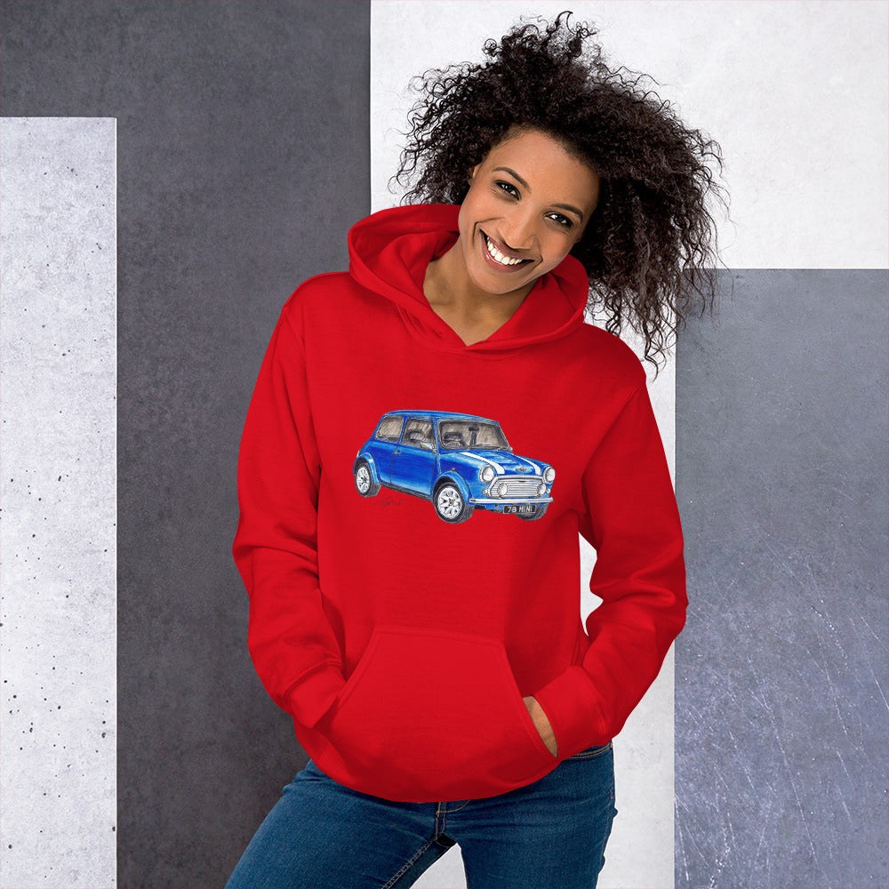 1978 M Cooper Blue Unisex Hoodie