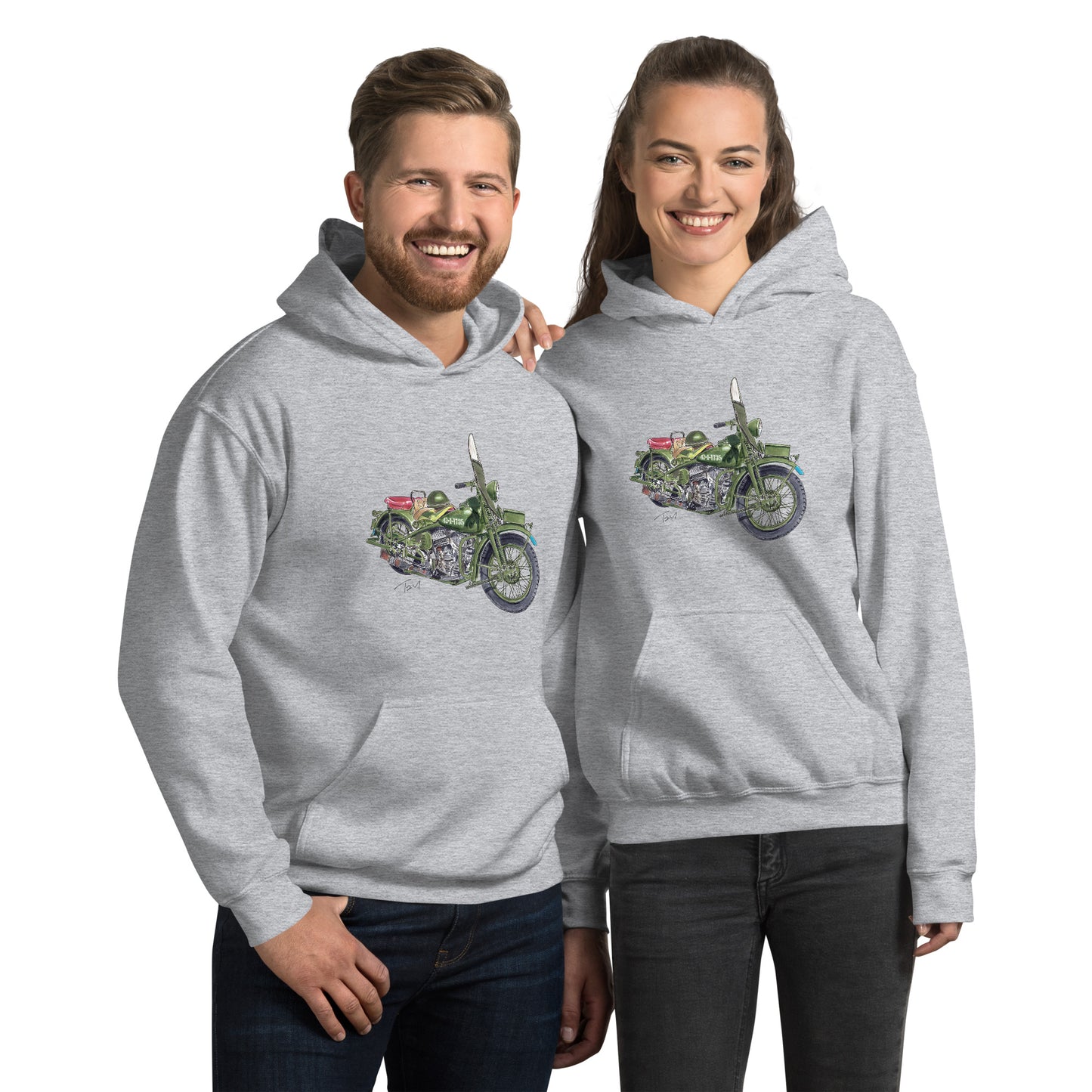 Model 42 WLC HD Motorcycle Unisex Hoodie