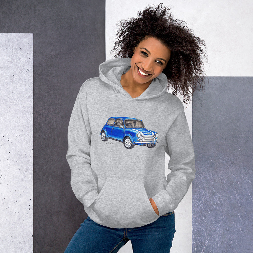 1978 M Cooper Blue Unisex Hoodie