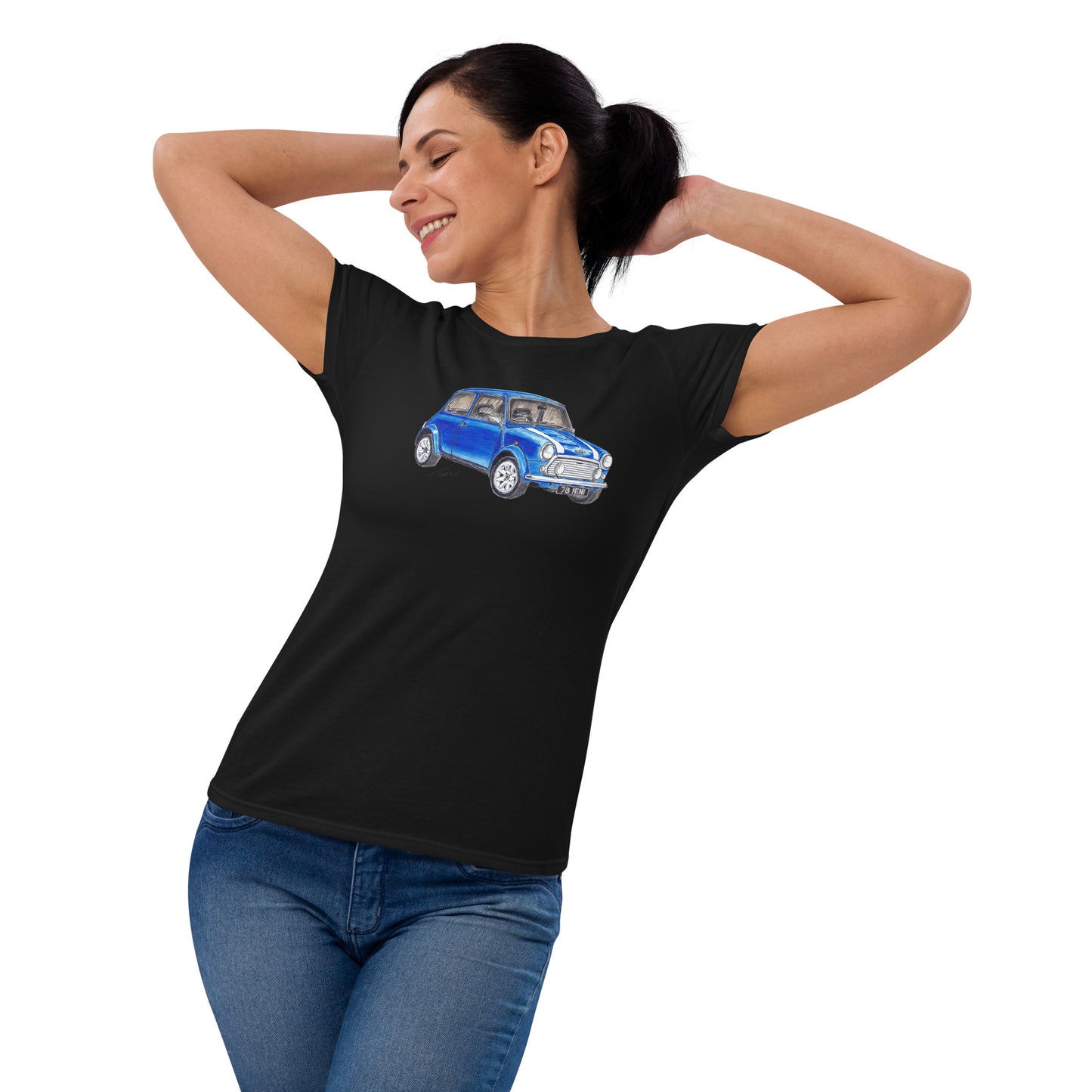 1978 M Cooper Blue Women's short sleeve t-shirt