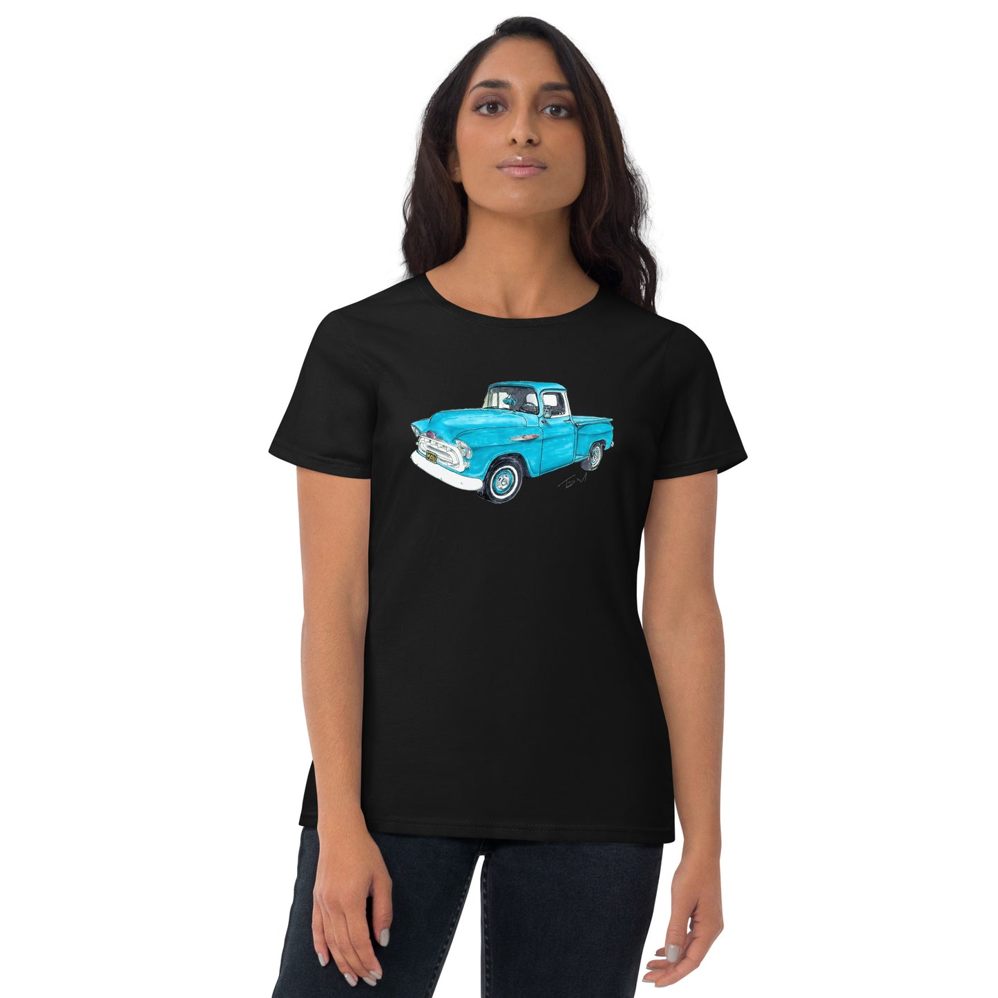 Vintage 1957 C Truck Blue Women's short sleeve t-shirt