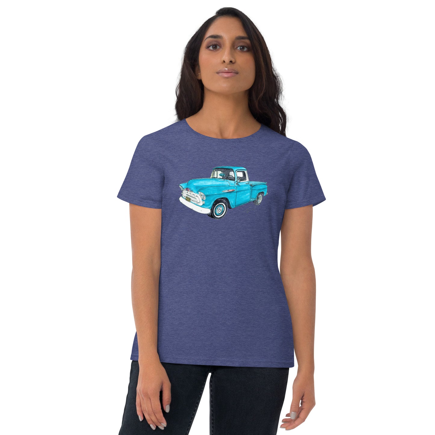 Vintage 1957 C Truck Blue Women's short sleeve t-shirt