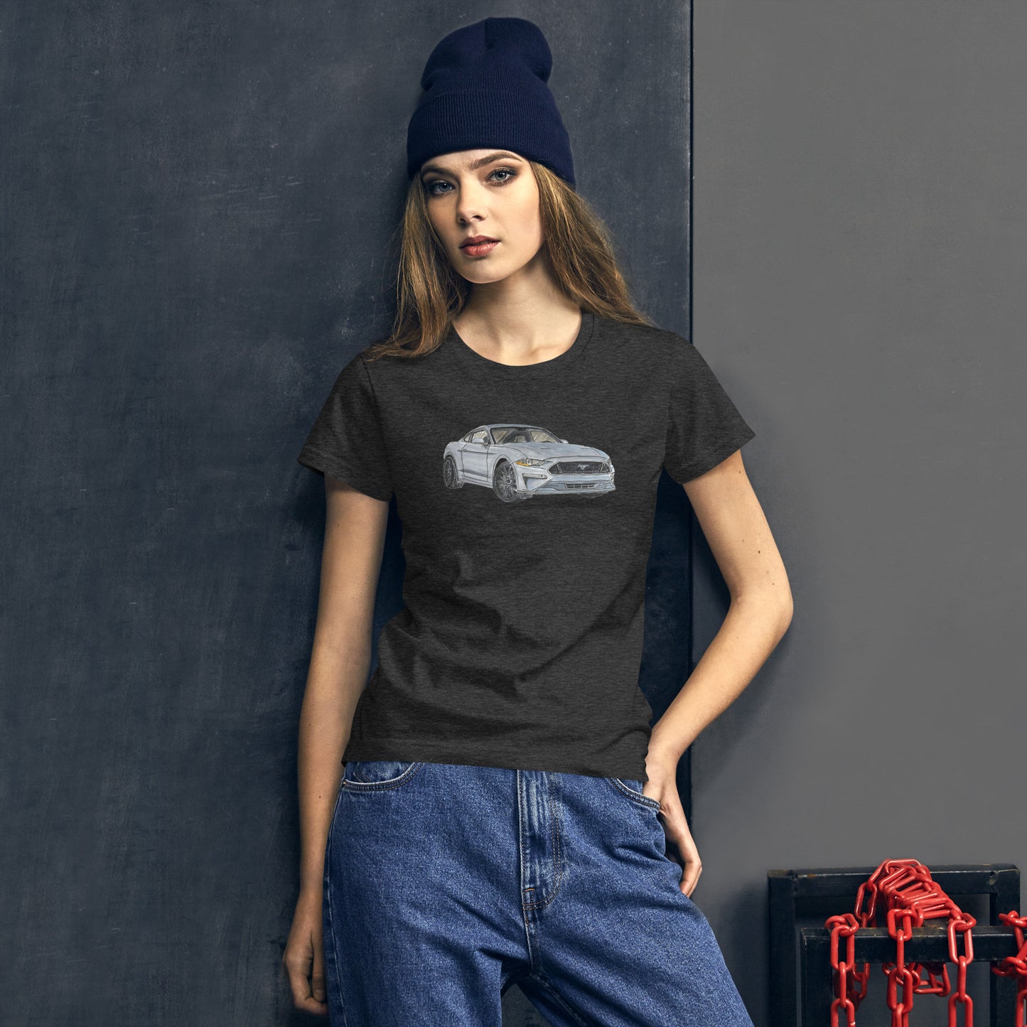 2021 FM GT350 Silver Women's short sleeve t-shirt