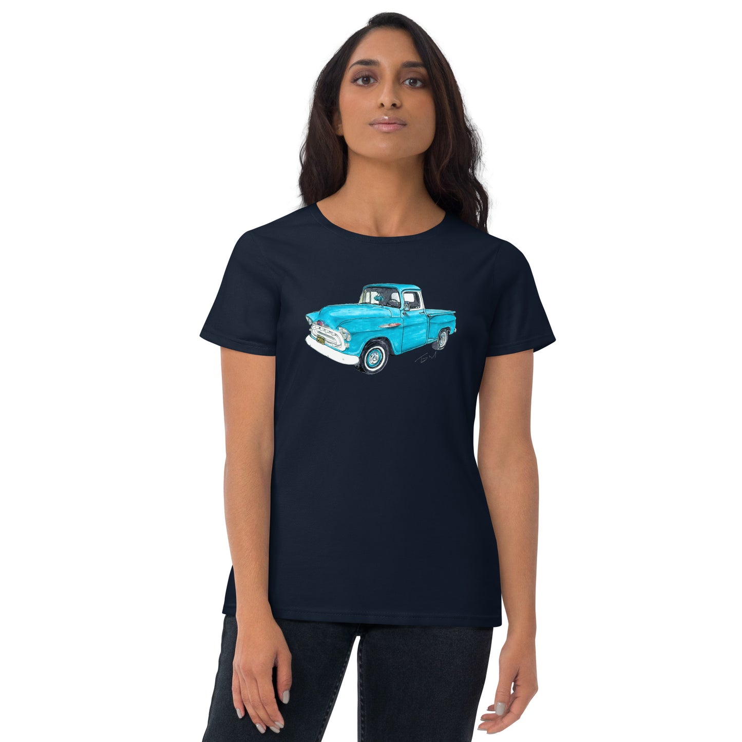 Vintage 1957 C Truck Blue Women's short sleeve t-shirt