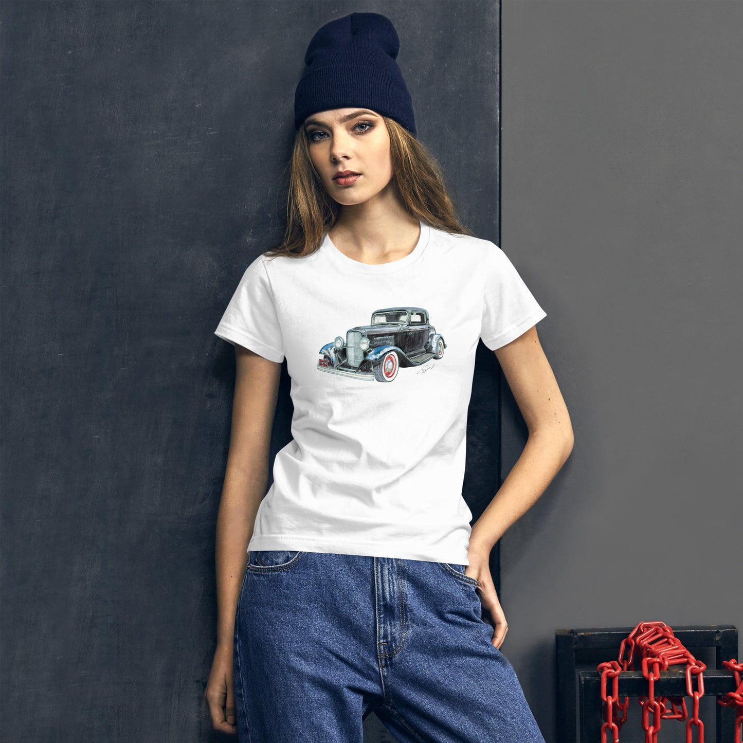 1932 F 3 Window Coupe Women's short sleeve t-shirt