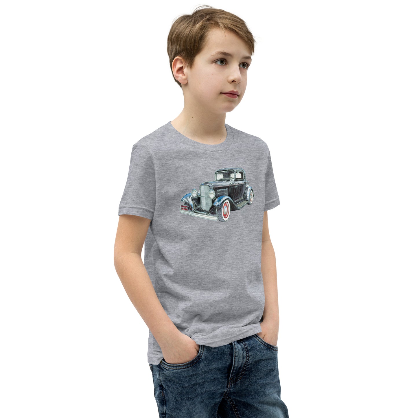 1932 F 3 Window Coupe Youth Short Sleeve T-Shirt