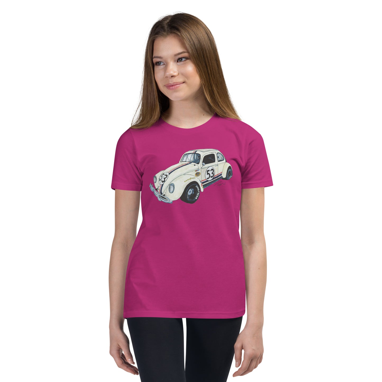 NASCAR Herbie Youth Short Sleeve T-Shirt