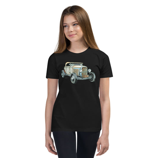 1932 F BF RoadsterYouth Short Sleeve T-Shirt