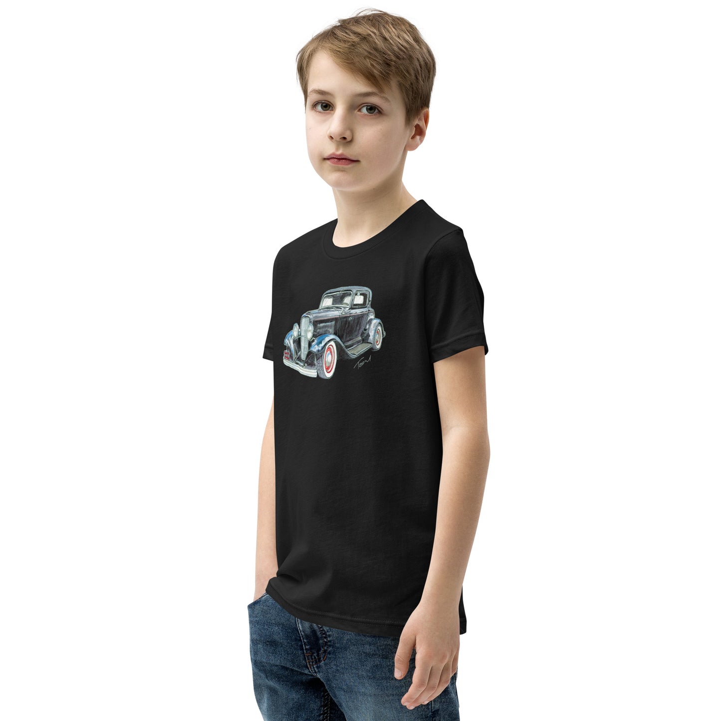 1932 F 3 Window Coupe Youth Short Sleeve T-Shirt