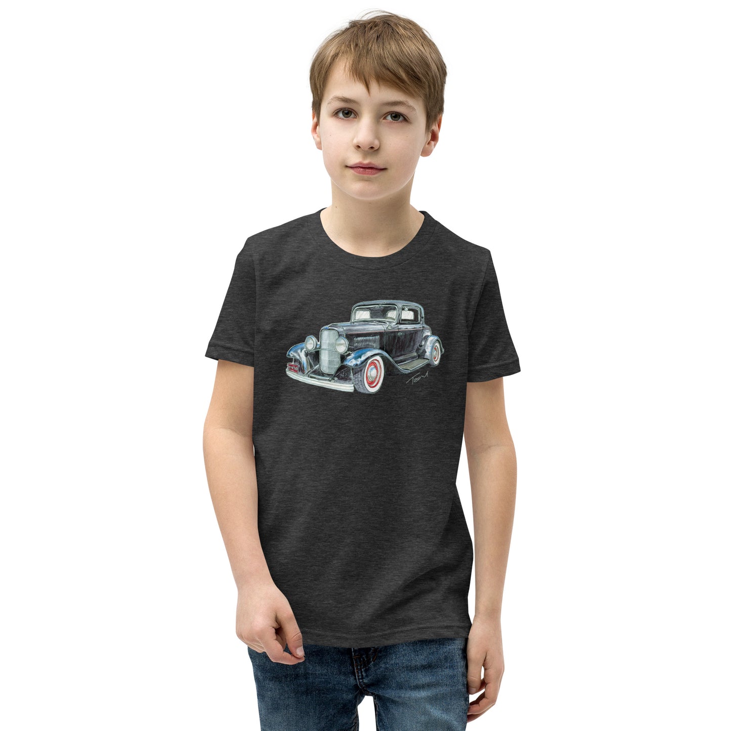 1932 F 3 Window Coupe Youth Short Sleeve T-Shirt