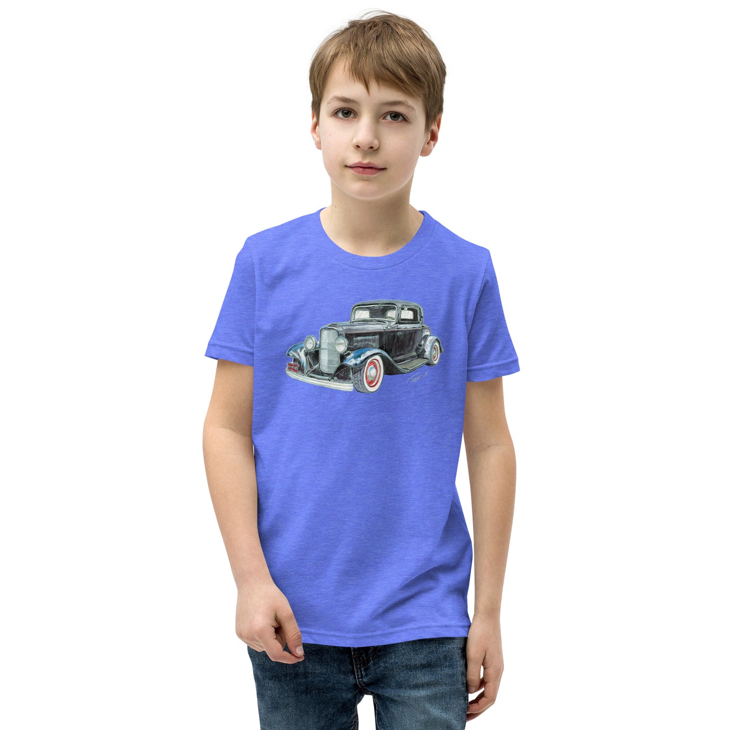 1932 F 3 Window Coupe Youth Short Sleeve T-Shirt