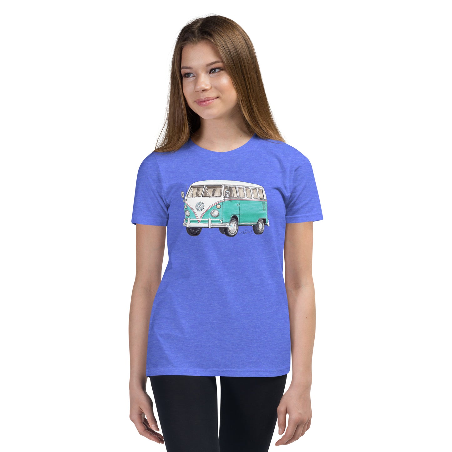 1967 Type2 Split Window Youth Short Sleeve T-Shirt