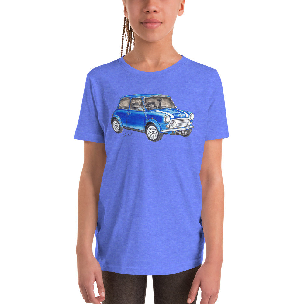 1978 M Cooper Blue Youth Short Sleeve T-Shirt