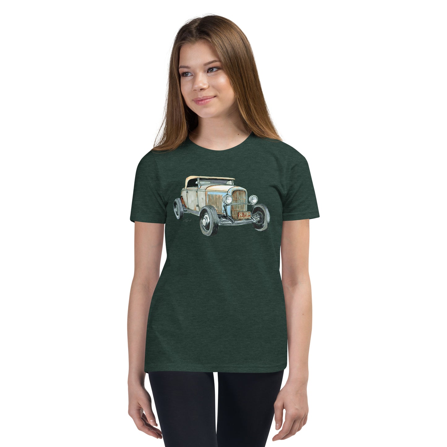 1932 F BF RoadsterYouth Short Sleeve T-Shirt