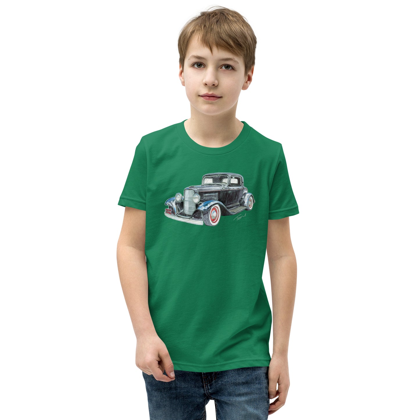 1932 F 3 Window Coupe Youth Short Sleeve T-Shirt