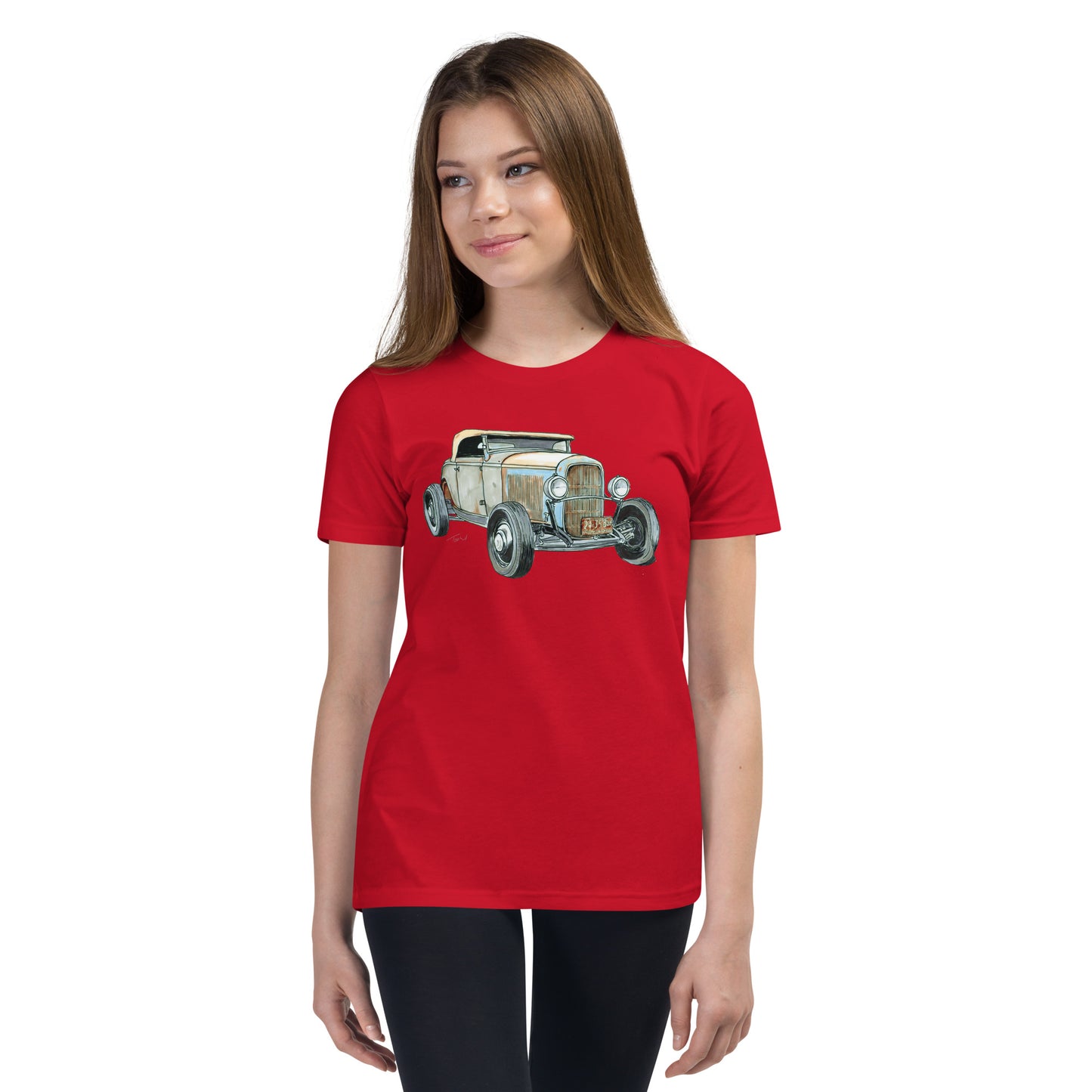 1932 F BF RoadsterYouth Short Sleeve T-Shirt