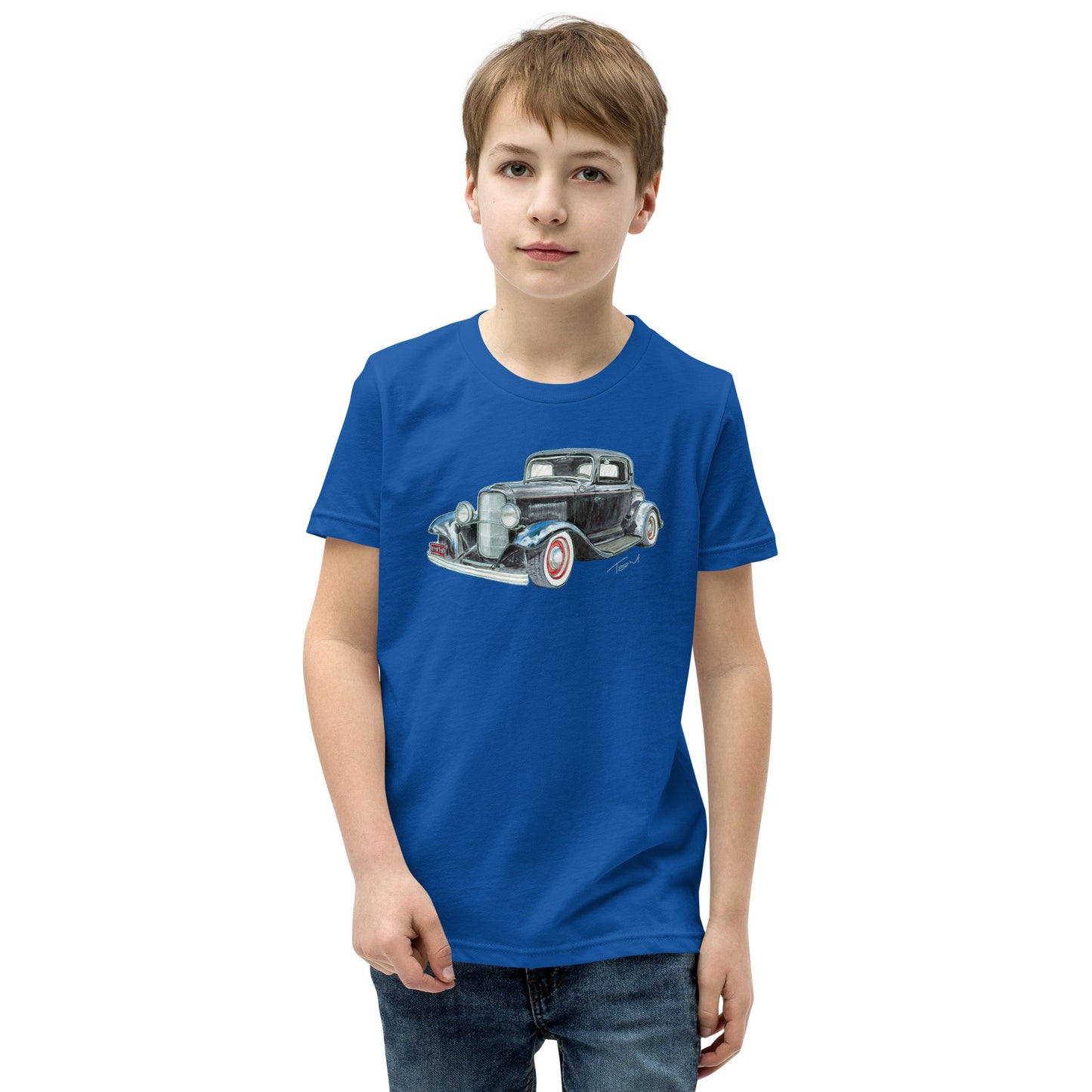 1932 F 3 Window Coupe Youth Short Sleeve T-Shirt