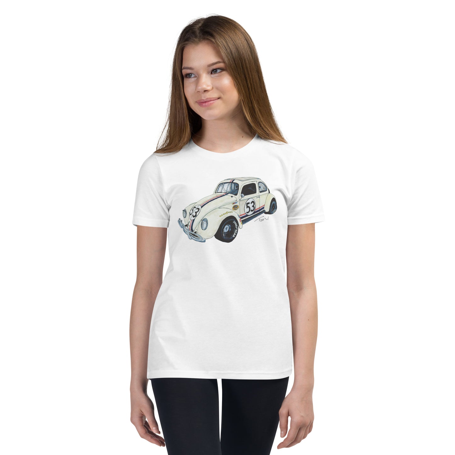 NASCAR Herbie Youth Short Sleeve T-Shirt