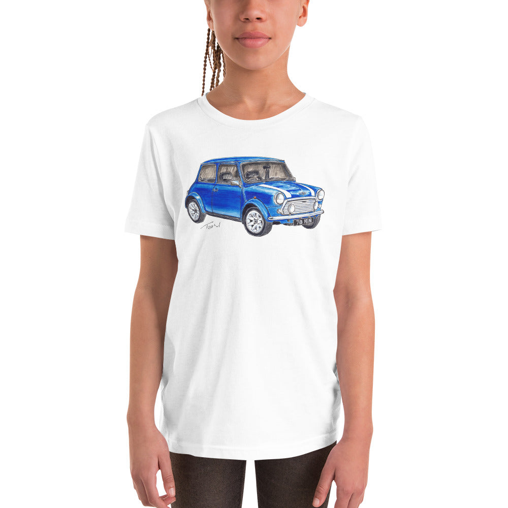 1978 M Cooper Blue Youth Short Sleeve T-Shirt